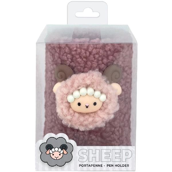 Suport accesorii de scris 3D: Oita roz