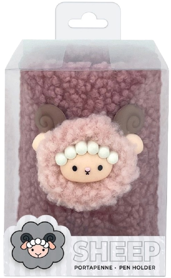 Suport accesorii de scris 3D: Oita roz