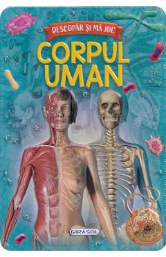 Coperta cărții 'Corpul uman. Descoperă și mă joc'