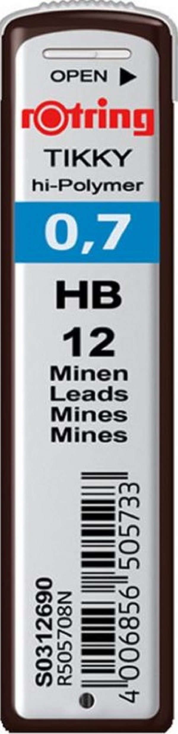 Mina creion 0.7 mm HB Rotring