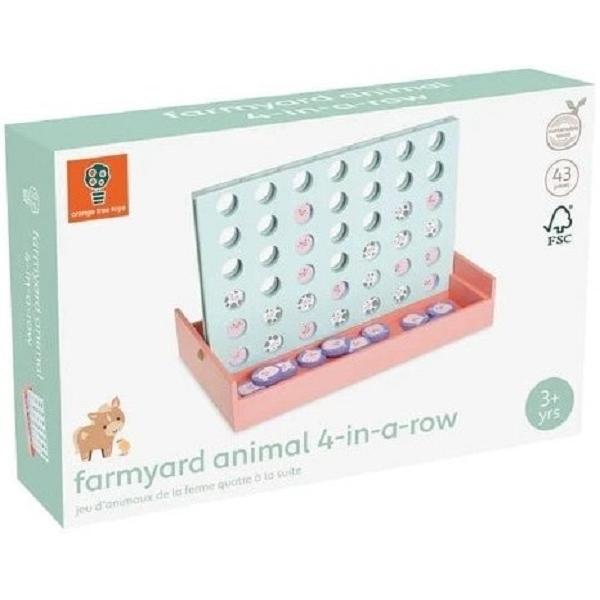 Joc din lemn. 4 in rand