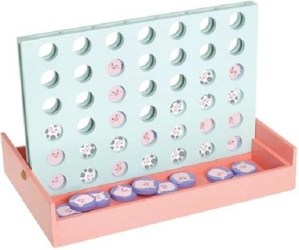 Joc din lemn. 4 in rand