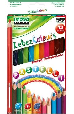 Imaginea produsului 'Set 24 creioane colorate hexagonale'