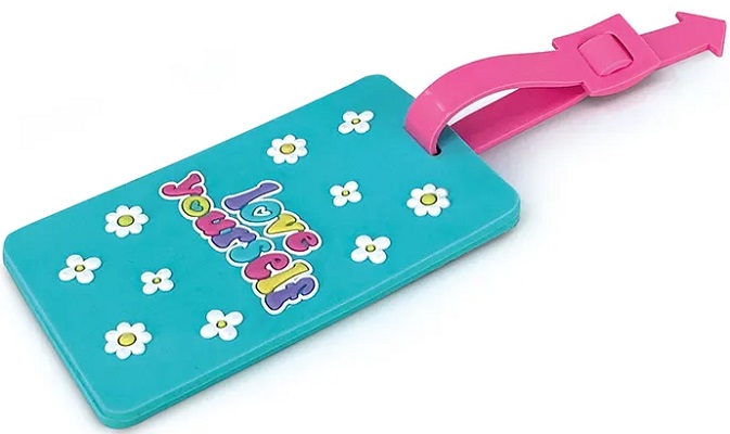 Eticheta pentru bagaj: Verde