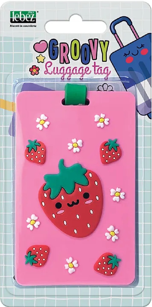 Eticheta pentru bagaj: Roz