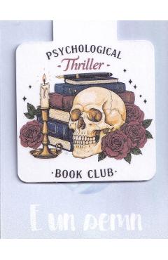 Poza produsului Semn de carte magnetic: Psychological Thriller