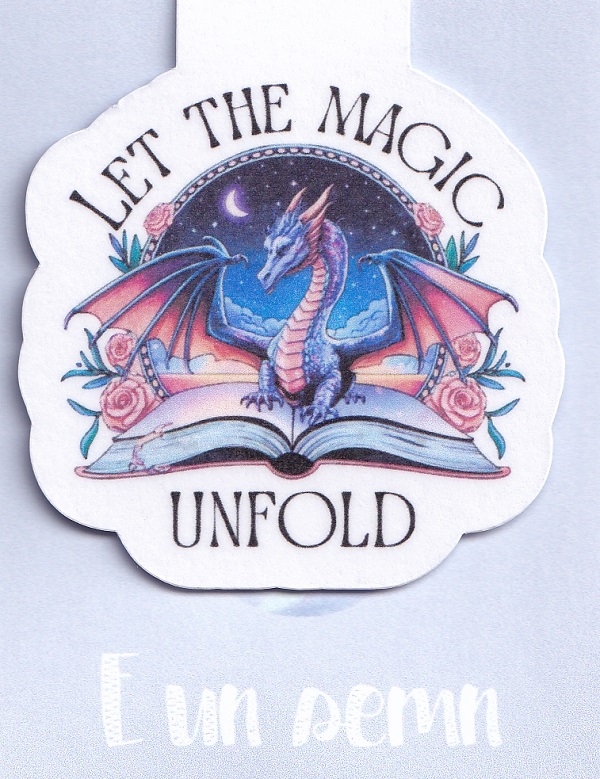 Semn de carte magnetic: Let the Magic Unfold