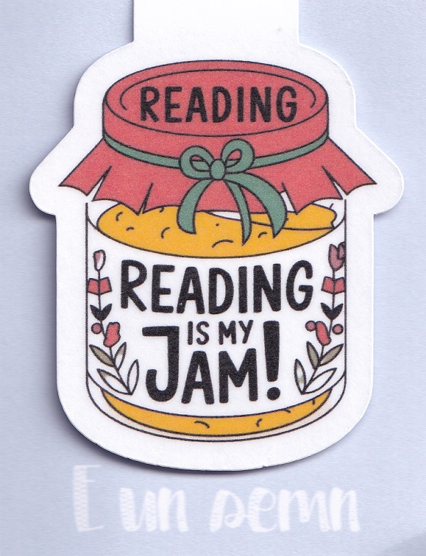 Semn de carte magnetic: Reading is My Jam!