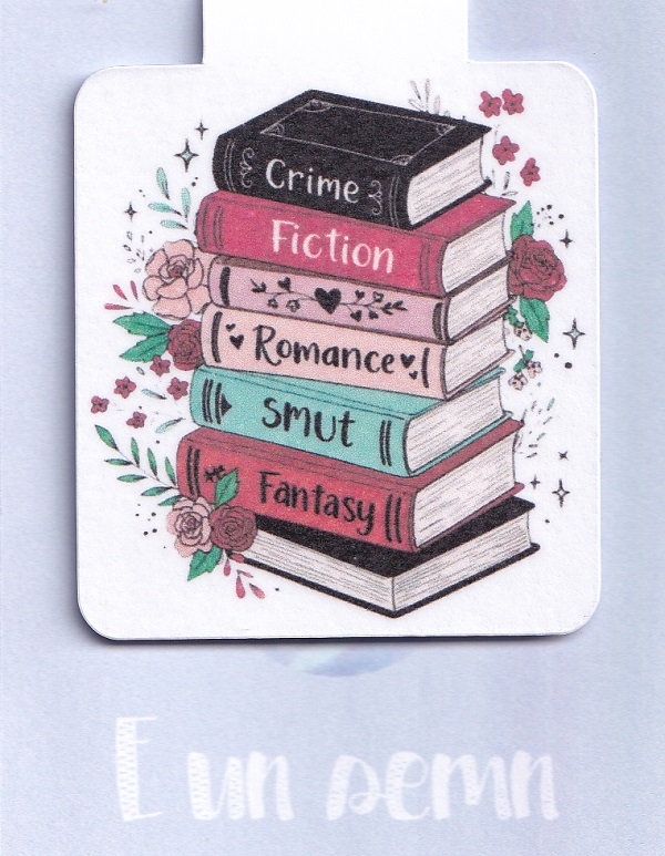 Semn de carte magnetic: Crime Fiction Romance