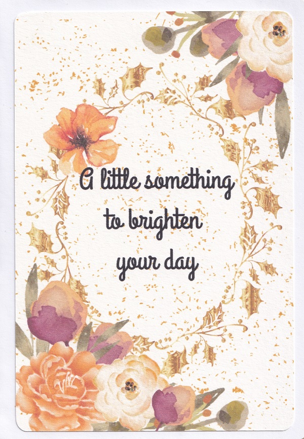 Felicitare: A Little Something to Brighten Your Day