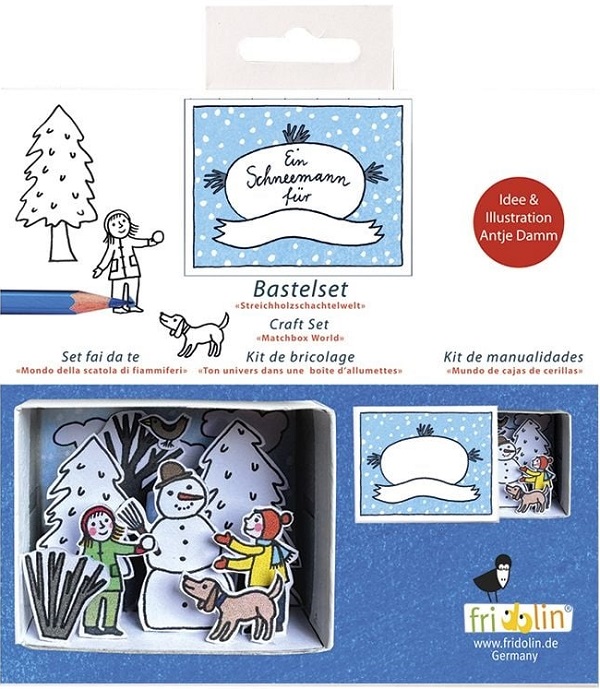 Set de crafting. Iarna in padure