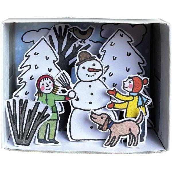 Set de crafting. Iarna in padure