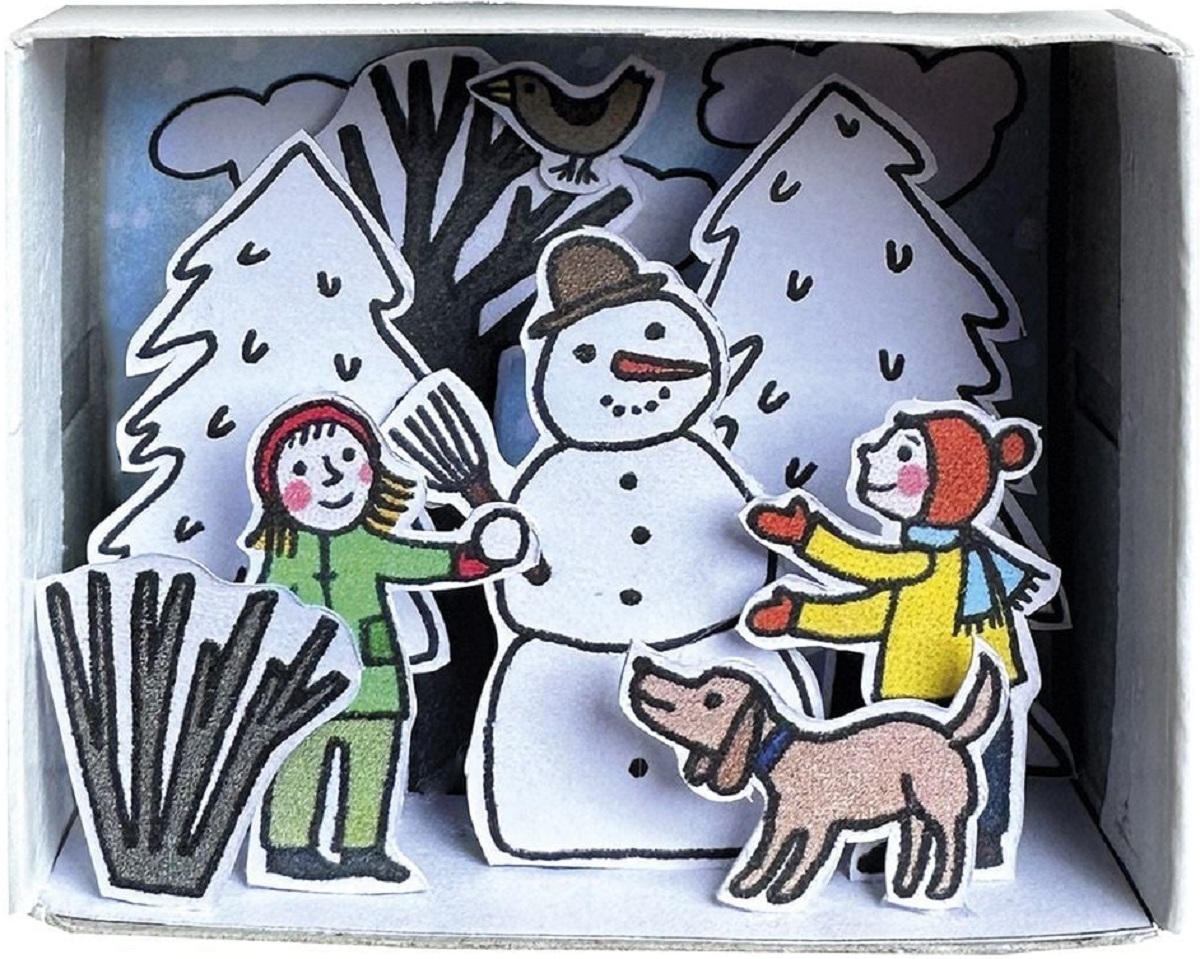 Set de crafting. Iarna in padure