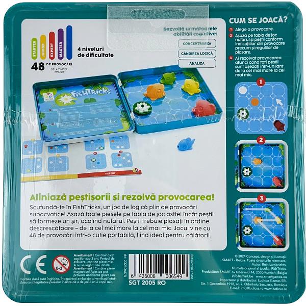 Joc magnetic de calatorie: Fish Tricks