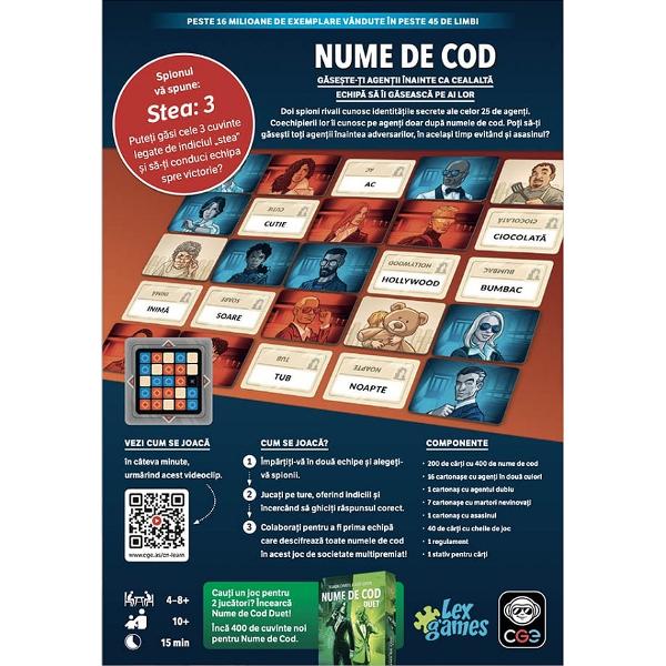 Joc de societate: Nume de Cod