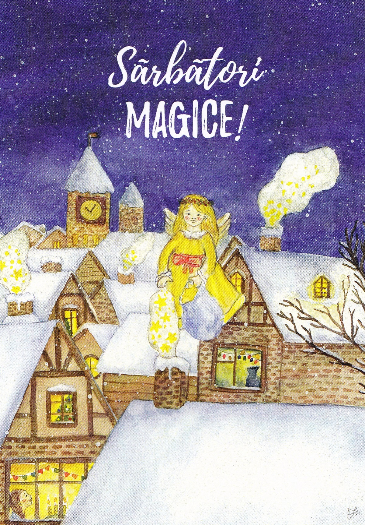 Felicitare: Sarbatori magice!