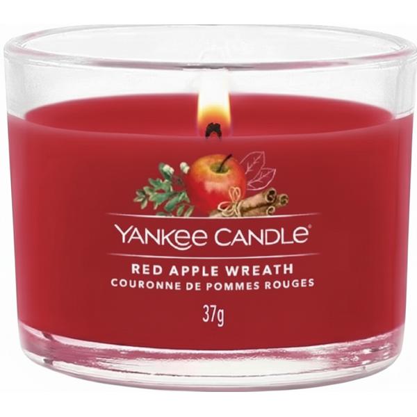 Lumanare parfumata mini: Red Apple Wreath 37 g