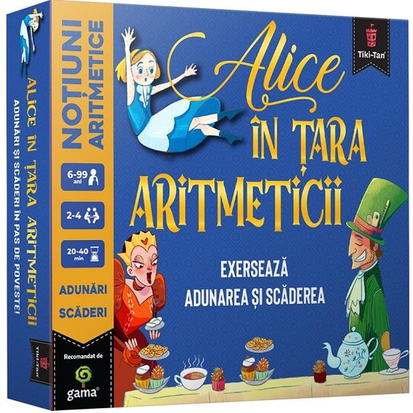 Joc educativ: Alice in Tara Aritmeticii