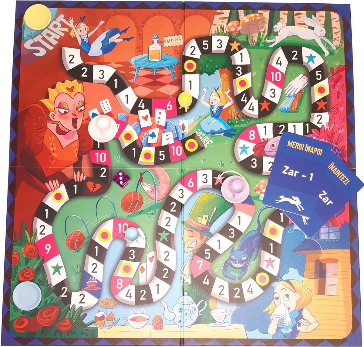 Joc educativ: Alice in Tara Aritmeticii