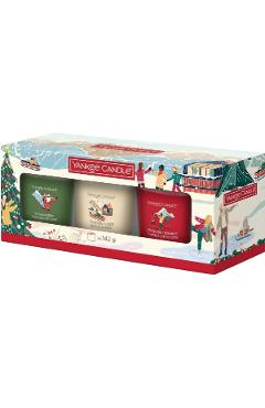 Imaginea produsului 'Set cadou 3 lumânări parfumate. Après Ski. 3x142g'