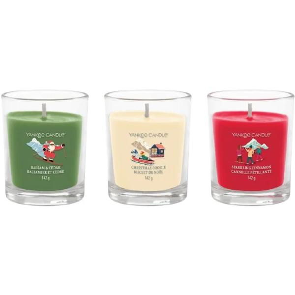 Set cadou 3 lumanari parfumate. Apres Ski. 3x142g