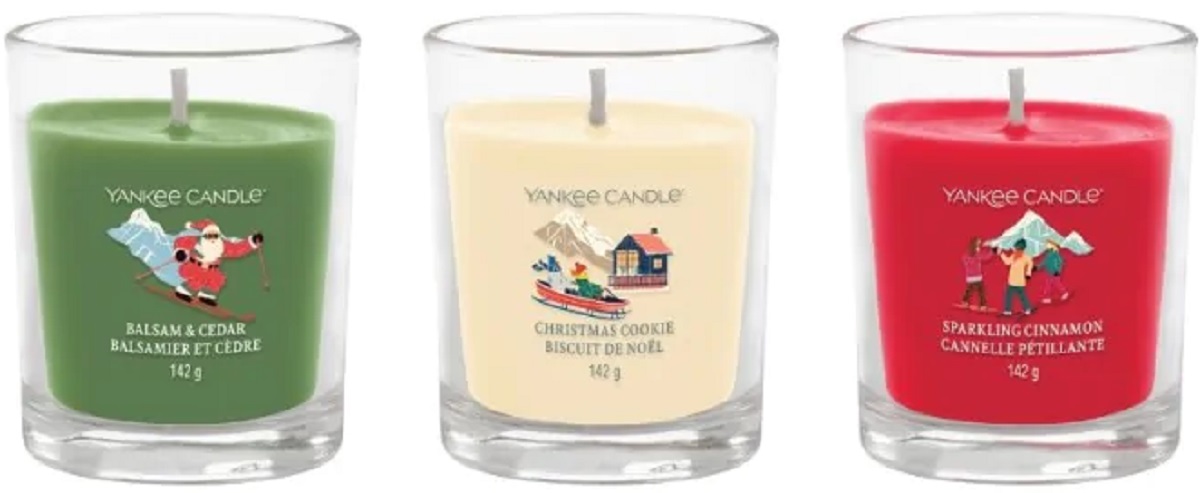 Set cadou 3 lumanari parfumate. Apres Ski. 3x142g