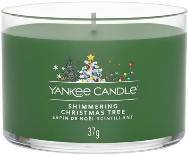 Lumanare parfumata mini: Shimmering Christmas Tree 37 g