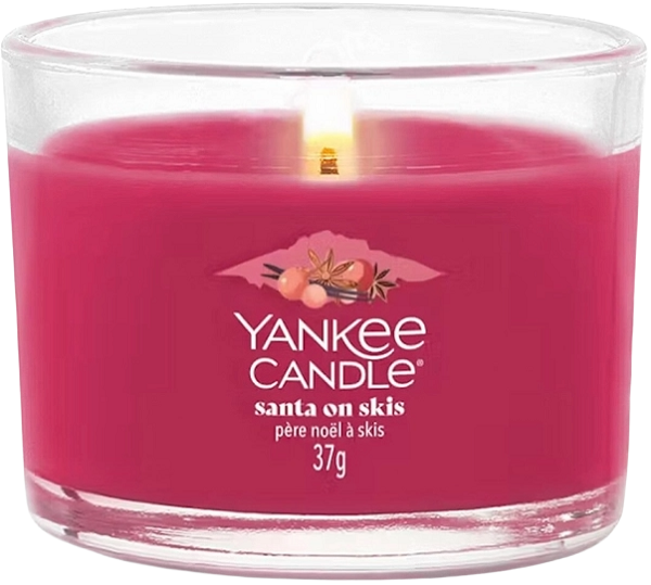  Lumanare parfumata mini: Santa on Skis 37 g