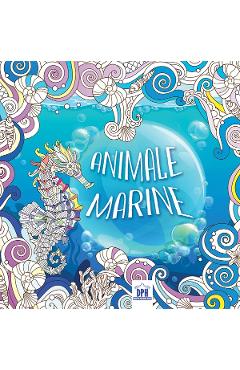 Poza produsului Animale marine: Carte de colorat