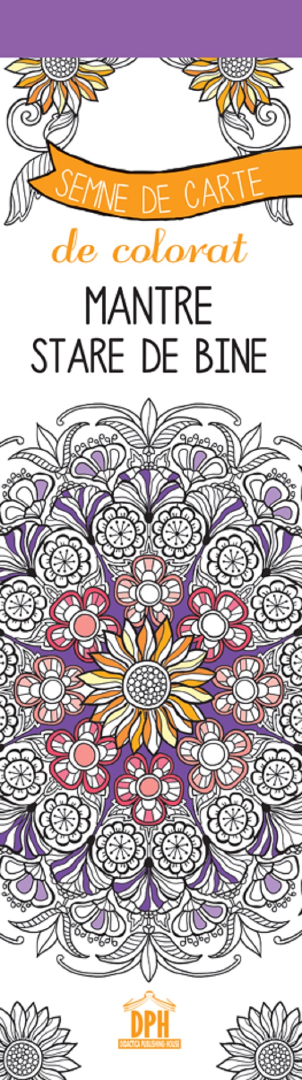 Semne de carte de colorat: Mantre. Stare de bine