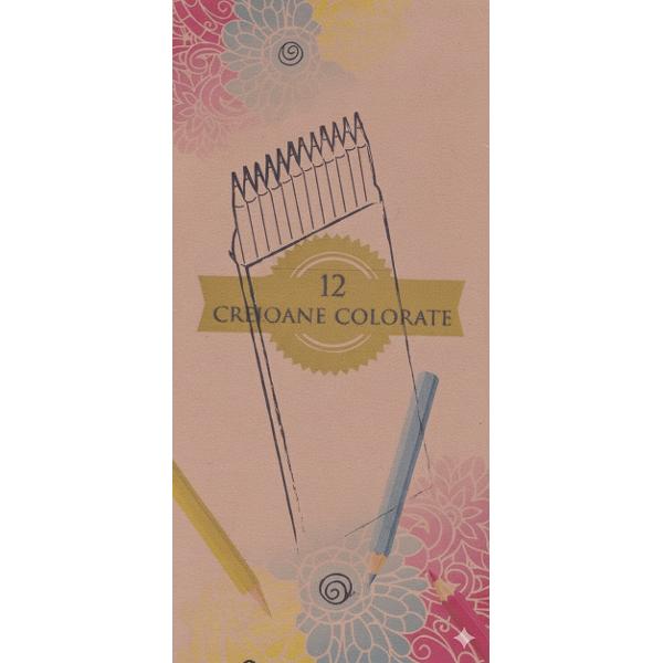 Colorez anotimpuri: Carte de colorat + 12 creioane colorate