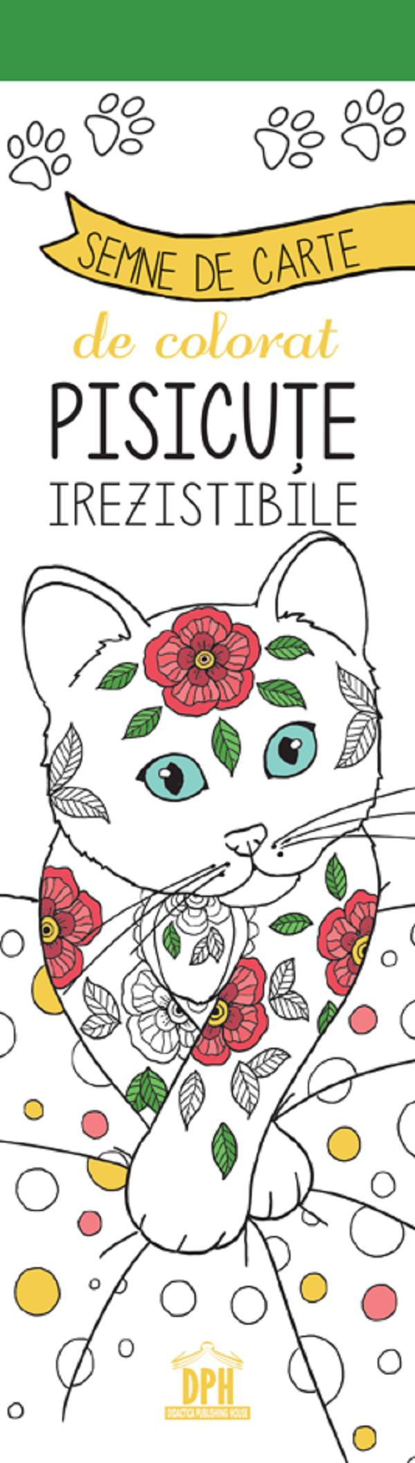 Semne de carte de colorat: Pisicute irezistibile