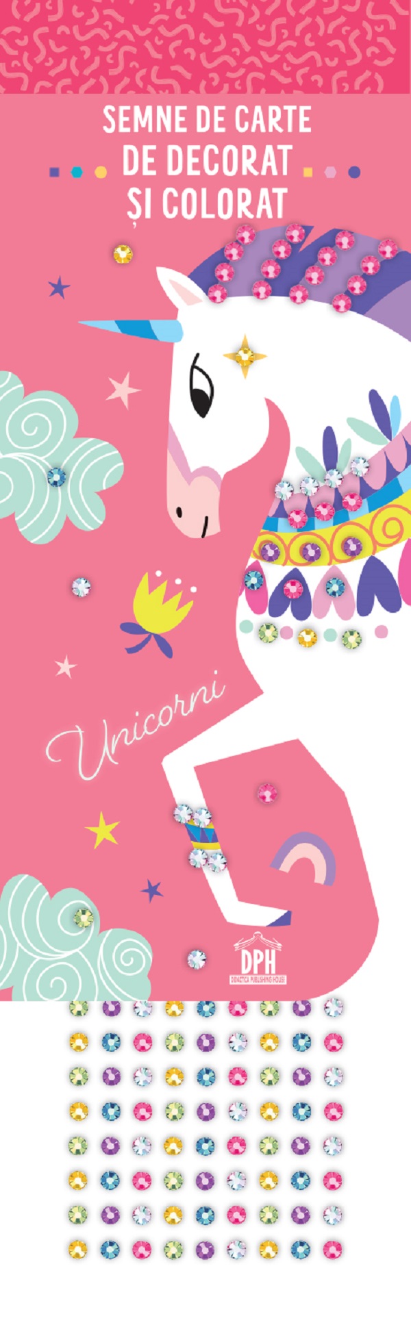 Semne de carte de colorat: Unicorni