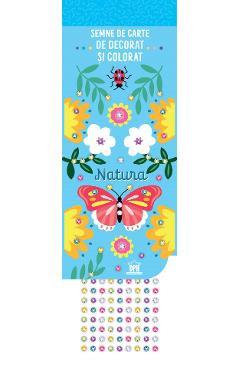 Poza produsului Semne de carte de colorat: Natura