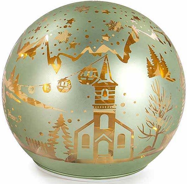 Lampa LED: Sfera Craciun. Model 1