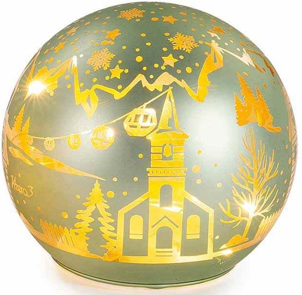 Lampa LED: Sfera Craciun. Model 1