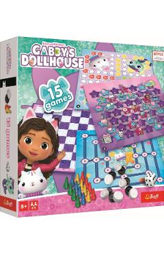 Imaginea produsului 'Set 15 jocuri clasice. Gabby's Dollhouse'