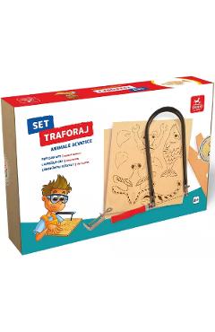 Imaginea produsului 'Set de traforaj. Animale acvatice'