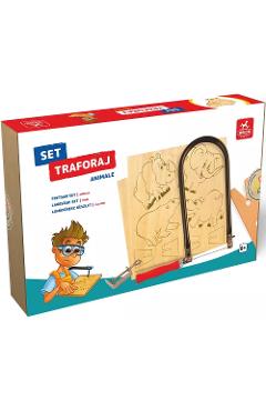 Imaginea produsului 'Set de traforaj. Animale'