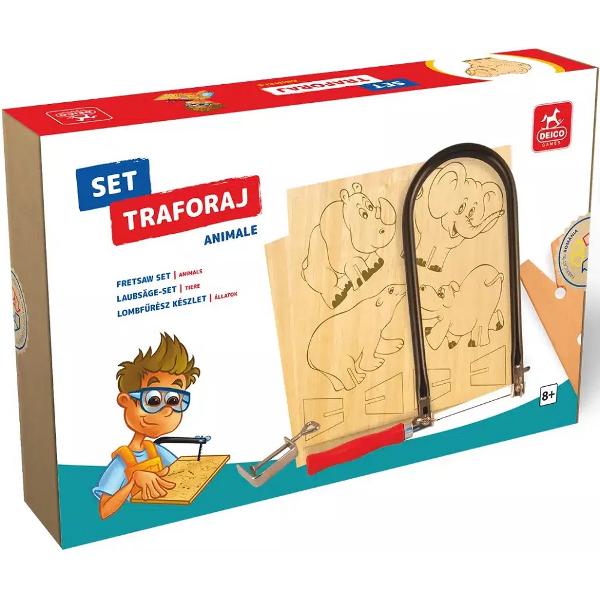 Set de traforaj. Animale