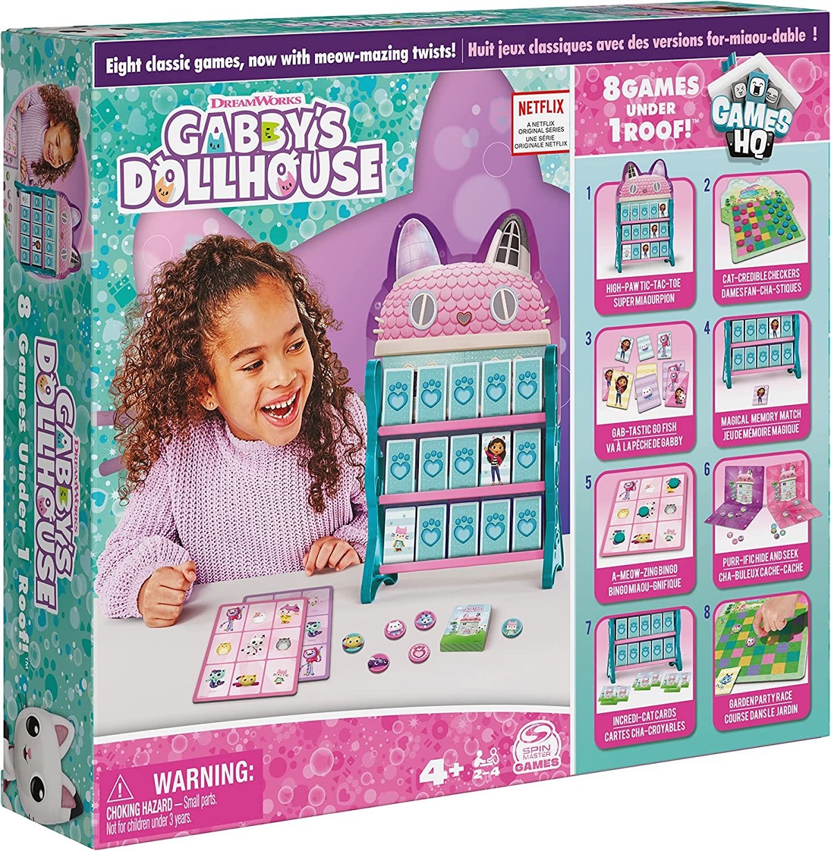 Joc HQ 8 in 1. Gabby’s Dollhouse