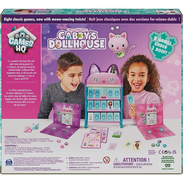 Joc HQ 8 in 1. Gabby’s Dollhouse