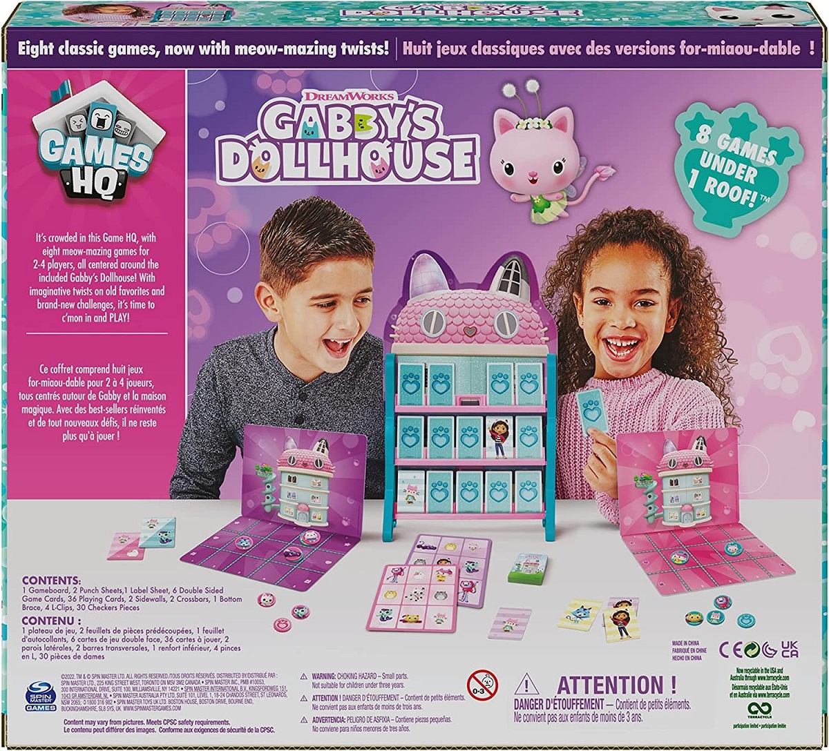 Joc HQ 8 in 1. Gabby’s Dollhouse