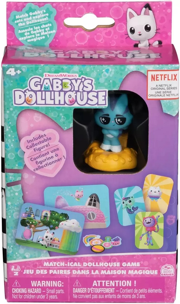 Joc de asociere Gabby's Dollhouse
