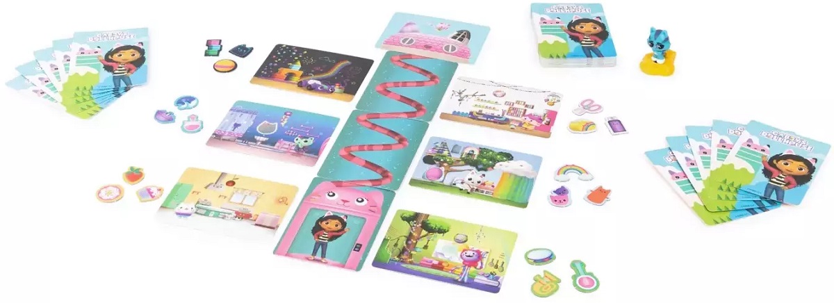 Joc de asociere Gabby's Dollhouse