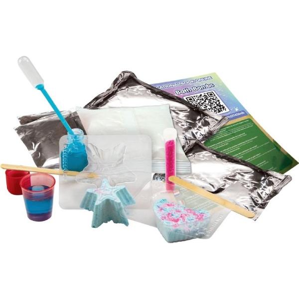 Set creare bile efervescente pentru baie. Kit STEAM
