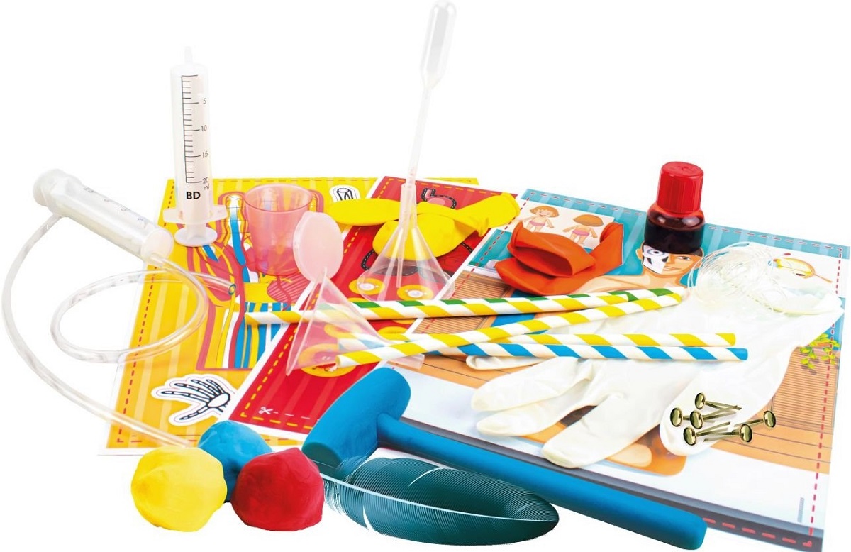 Joc educativ: Descopera corpul uman. Kit STEAM