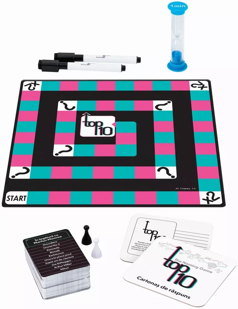 Joc de societate. Top 10