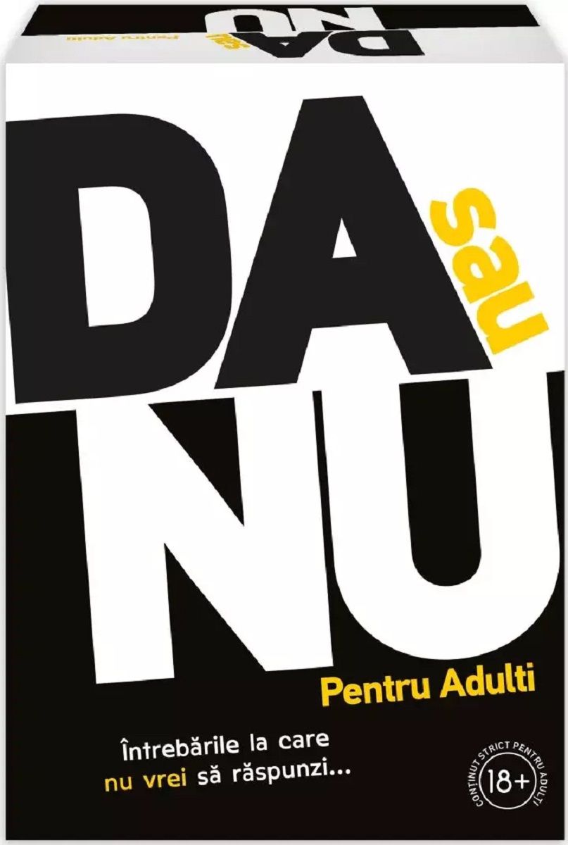 Joc de societate pentru adulti: DA sau NU