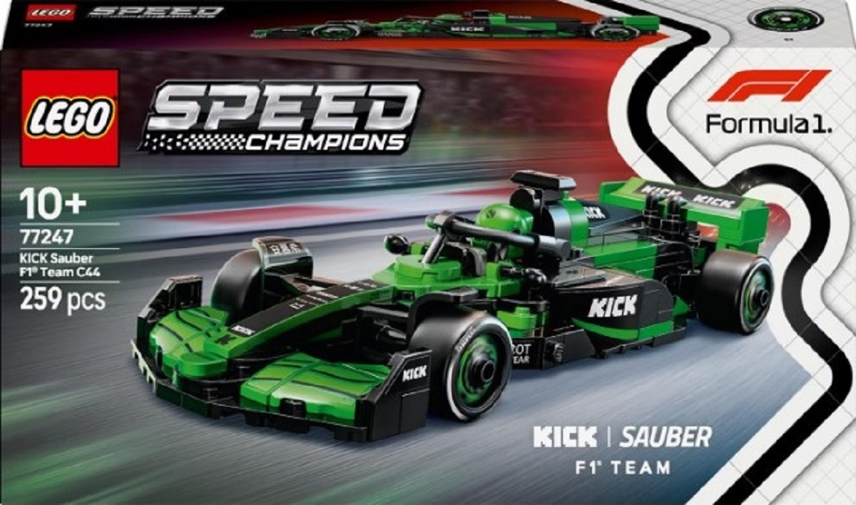 Lego Speed Champions: Masina de curse F1 Kick Sauber